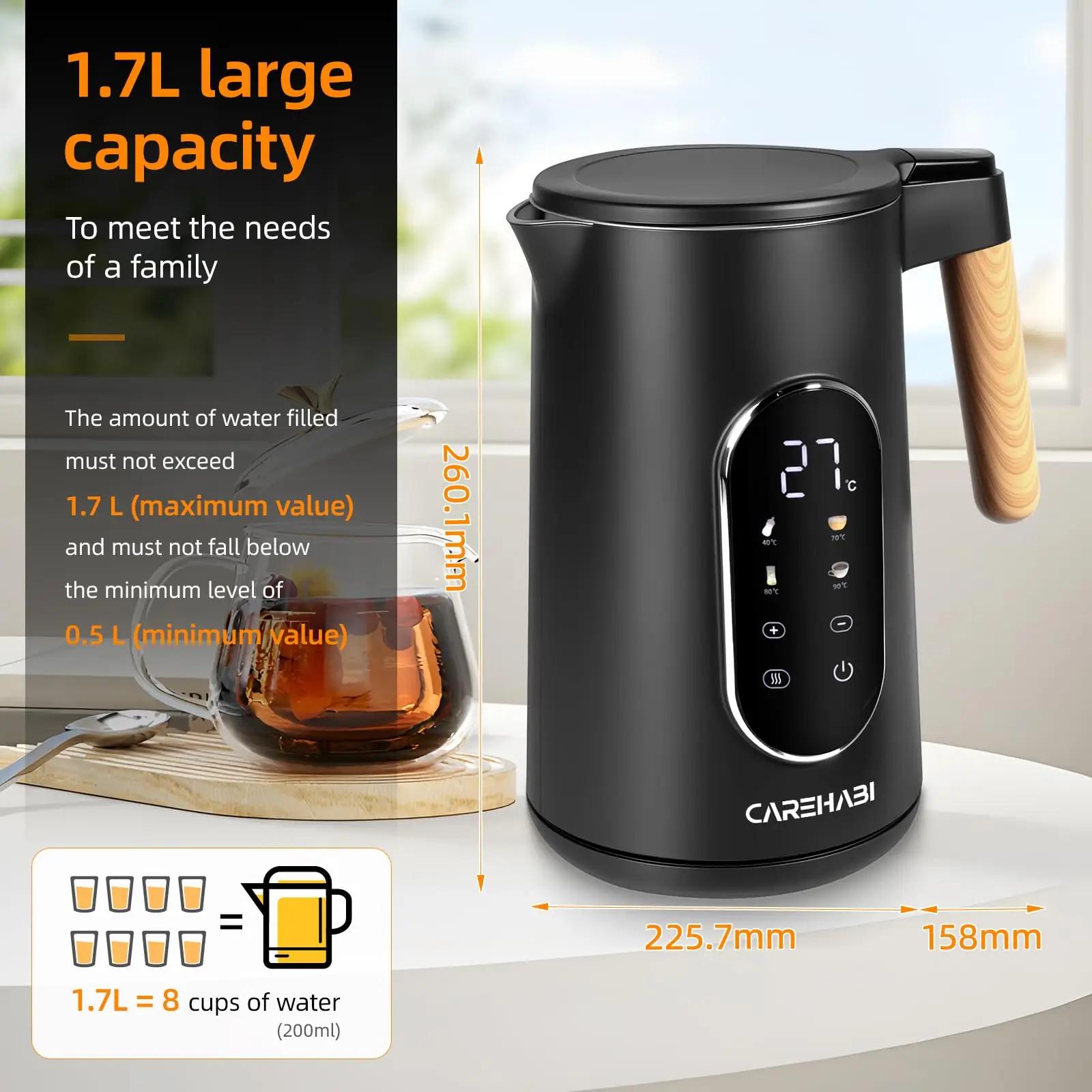 Carehabi HHB6701D veekeetjad – detailne lähivaade
