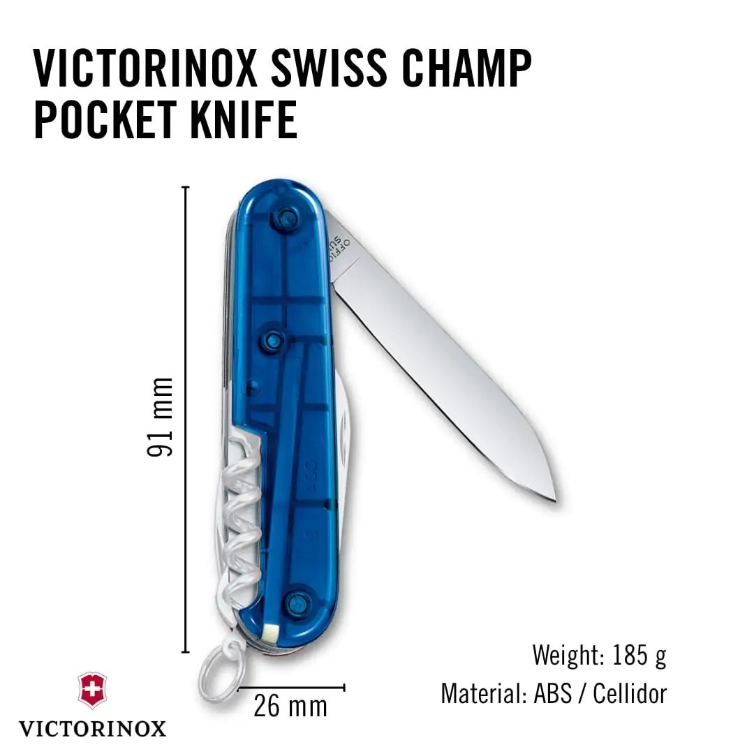 Victorinox 1.6795.T2 noad ja tööriistad – detailne lähivaade