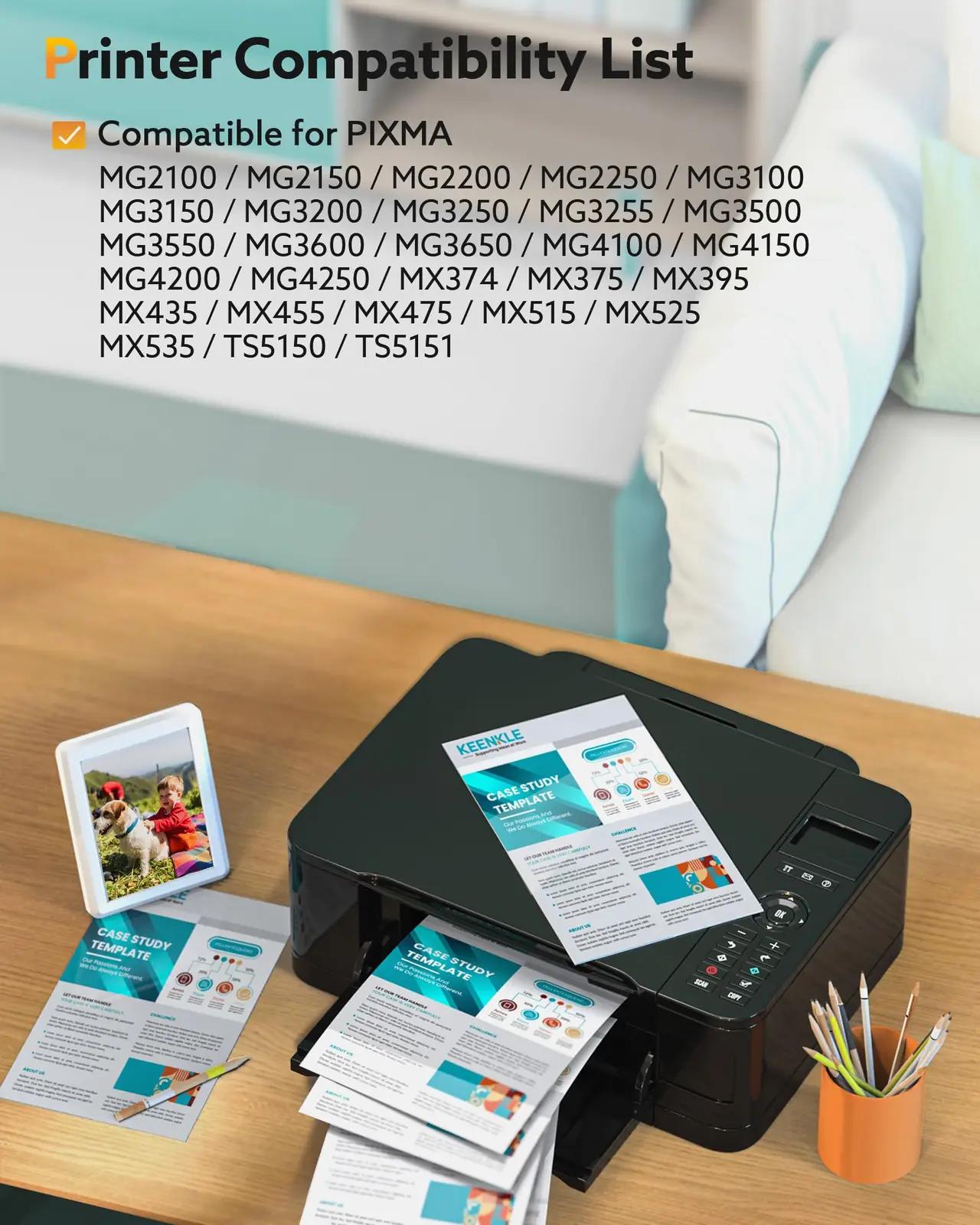 KEENKLE druckerpatronen canon 540 541 MG3650 tindikassetid tindiprinteritele