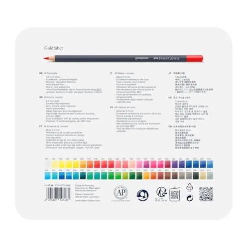 Faber-Castell värvipliiatsid 48-komplekt – kasutusnäide