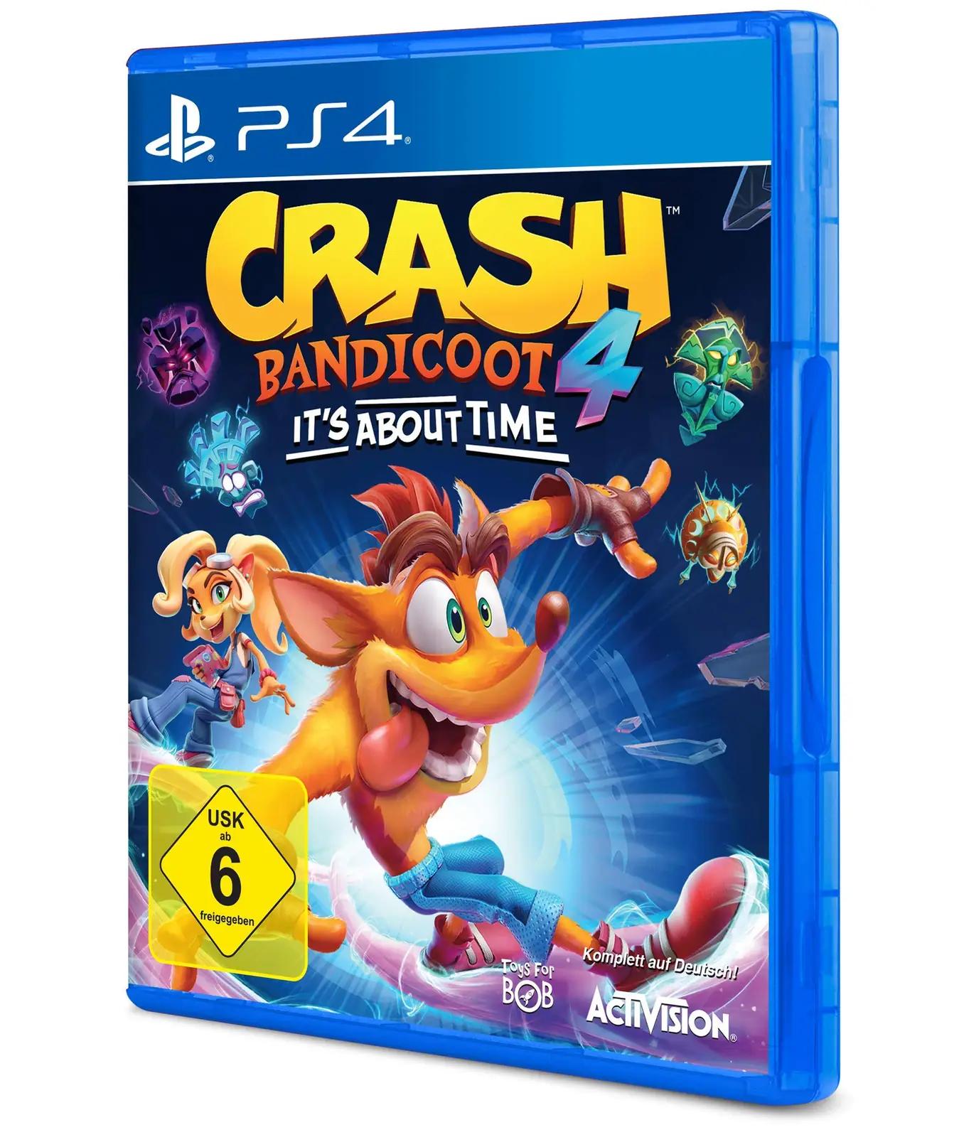 Xbox suur seiklusmäng PS4 — Crash Bandicoot 4 komplekt – detailne vaade