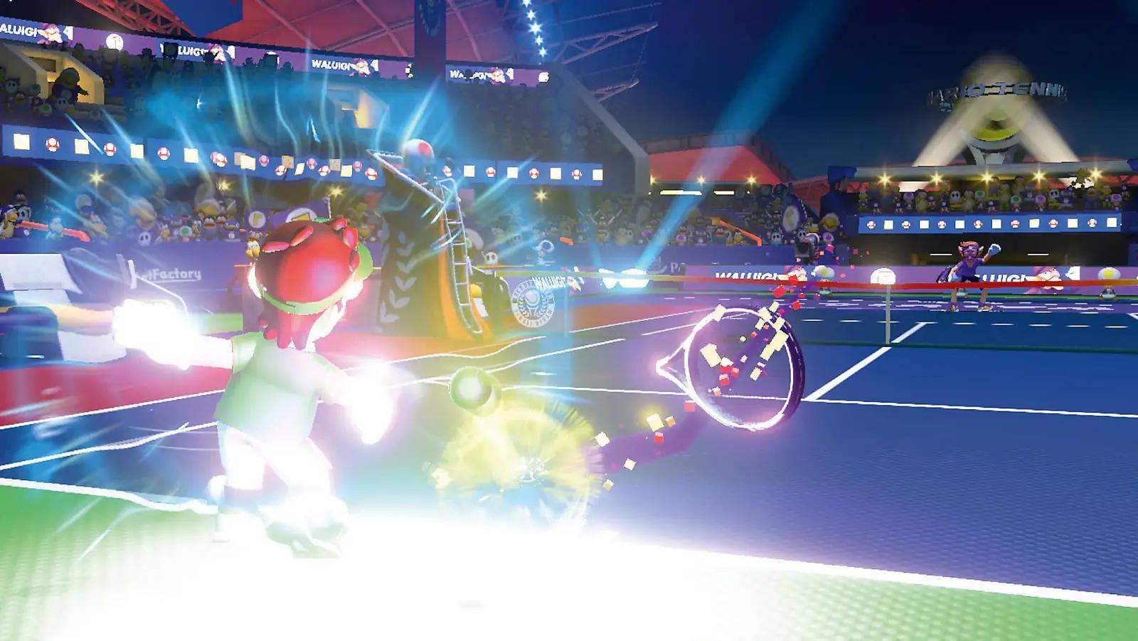 Nintendo lõbus must väljaanne — Mario Tennis Aces mäng – pakend ja tarvikud