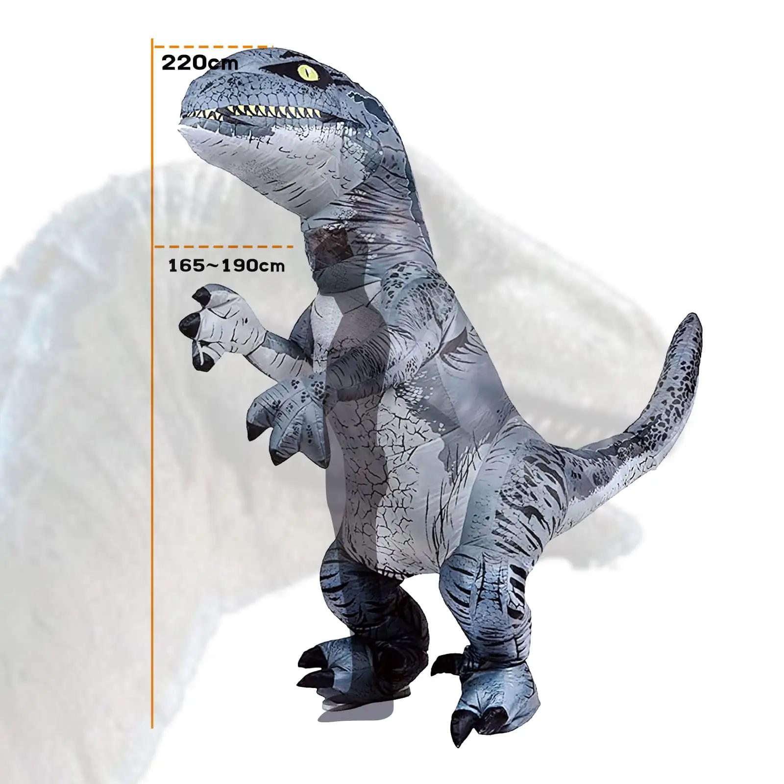 PARAYOYO õhkutõusev velociraptor kostüüm — naljakas ja mugav – lisavaade