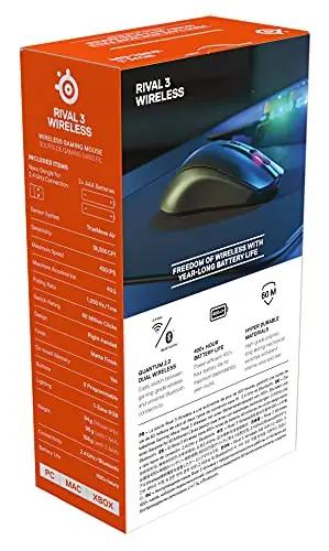 SteelSeries vastupidav juhtmevaba mänguhiir — kuni 400h aku – pilt 12