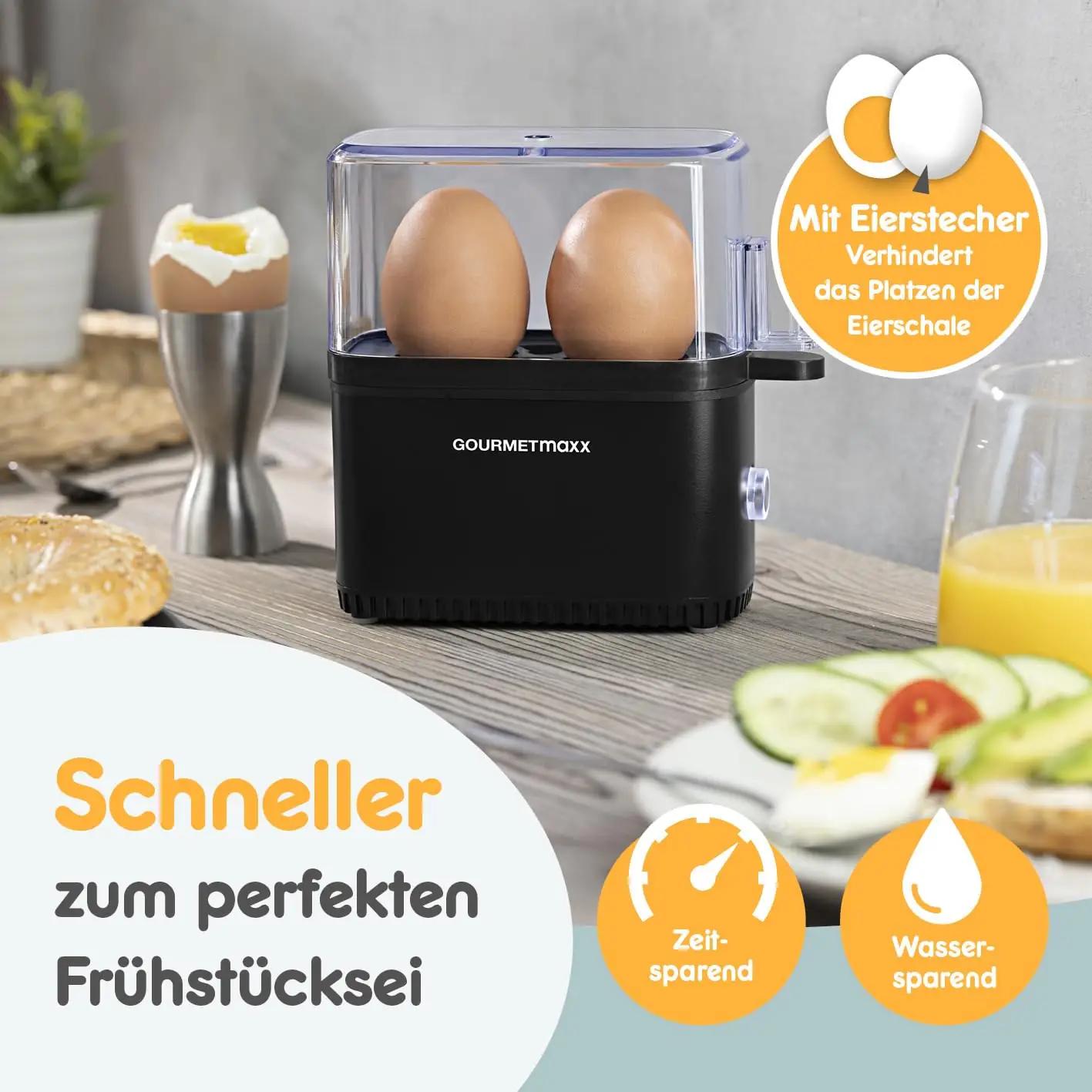 GOURMETmaxx roostevaba munakeetja — kompaktne kahemunaline – lisavaade