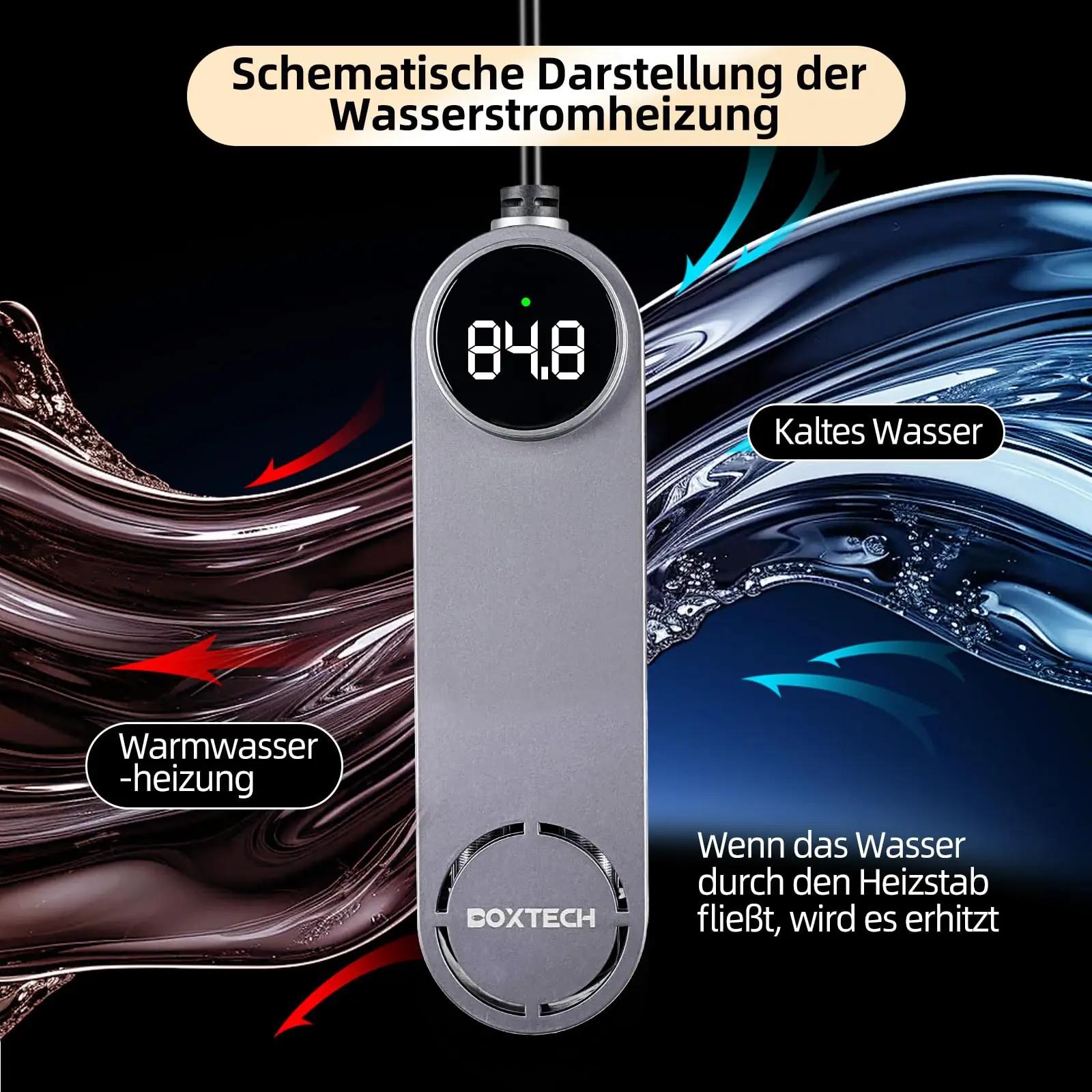 boxtech kompaktne akvaariumiküte 50W – reguleeritav temperatuur – lisavaade