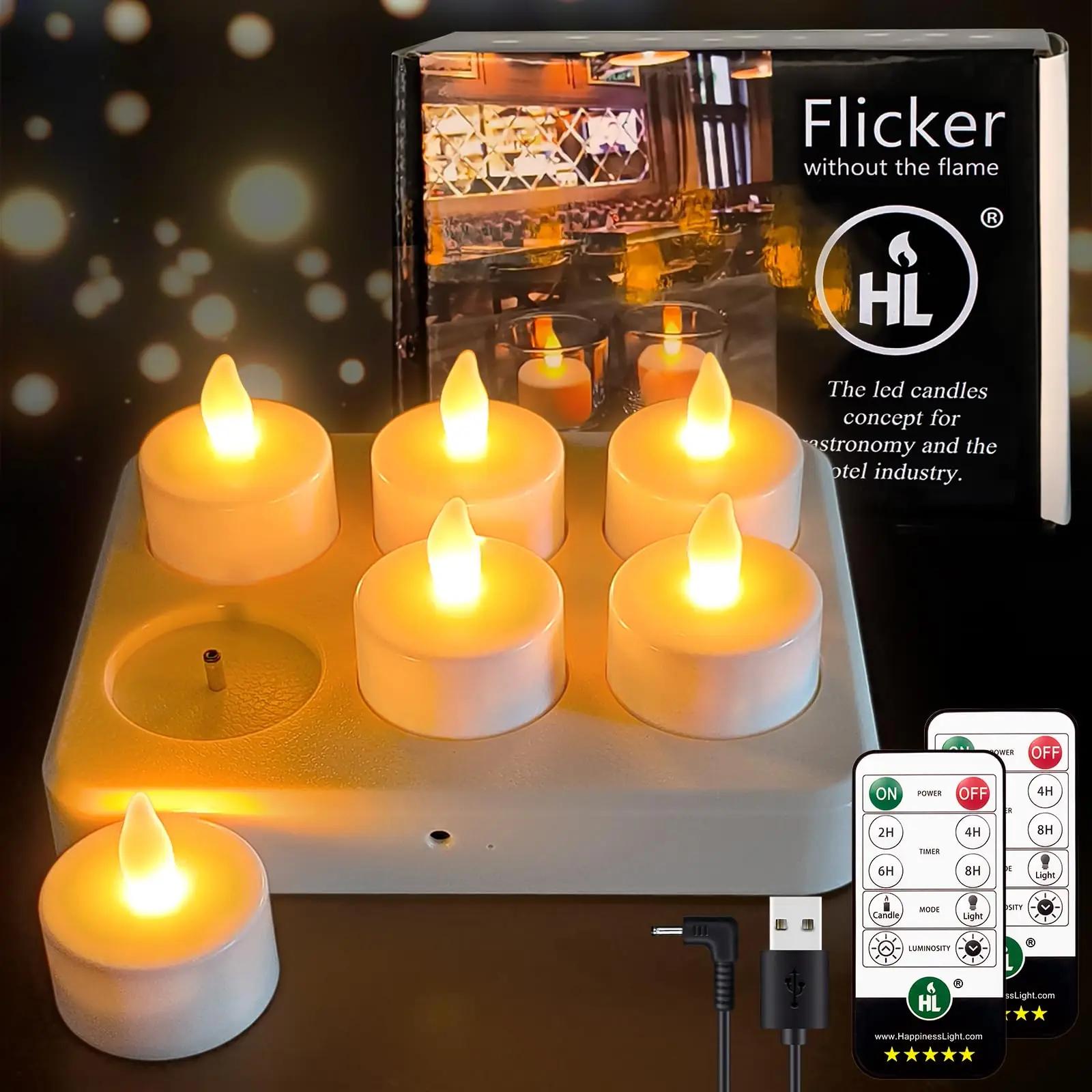 HL HL-447-6Y-DC-US led küünlad – toote esivaade