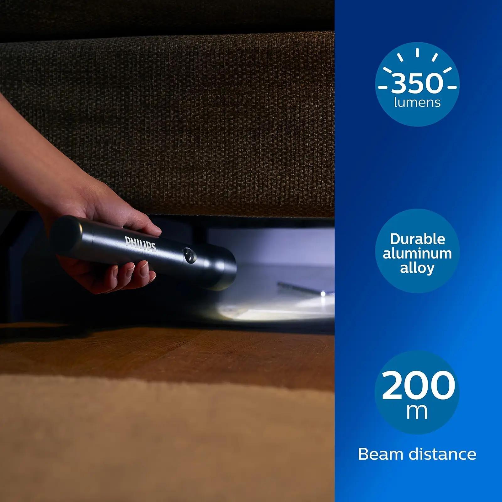 Philips SFL4003T/10 taskulambid – detailne lähivaade