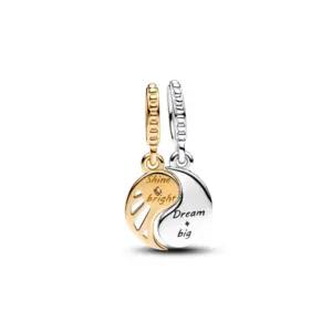 PANDORA 762678C01 charms & helmed – detailne lähivaade