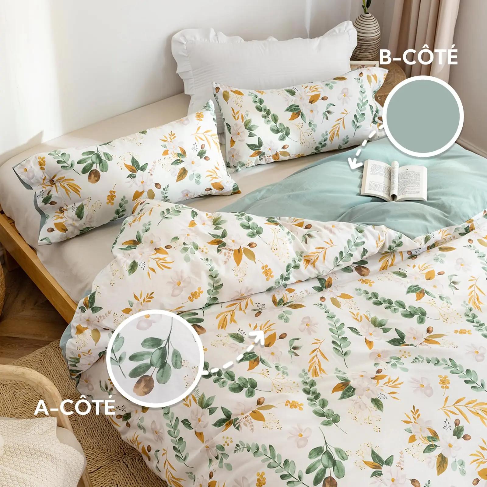 MILDLY puuvillane voodipesukomplekt – voodipesukomplektid – detailne vaade