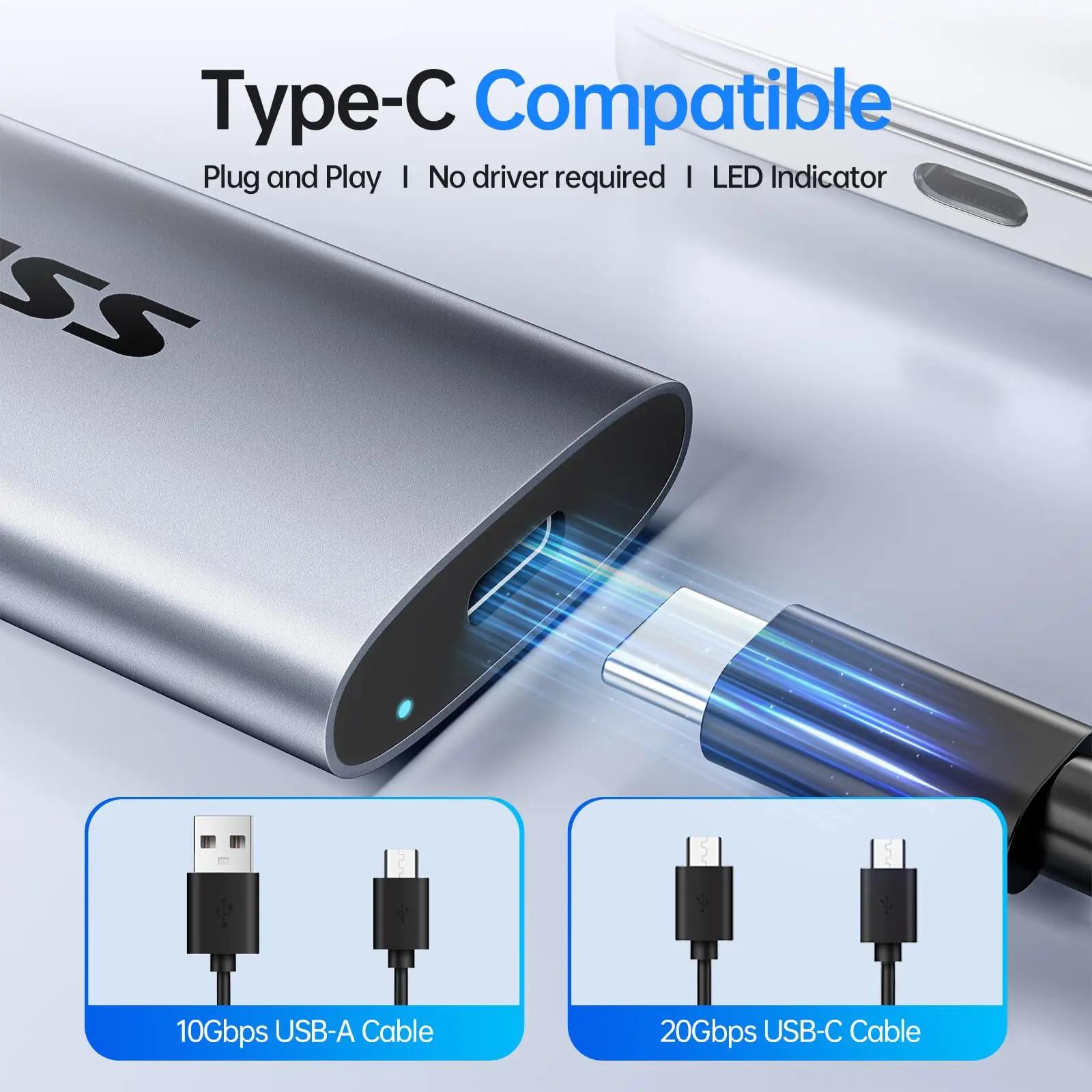 SSK alumiiniumist kaasaskantav SSD 1TB – kiire ja vastupidav – pilt 6