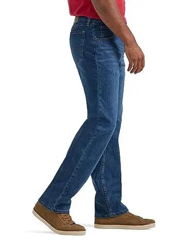 Wrangler Authentics nahast meeste püksid — mugav ja vastupidav – detailne vaade