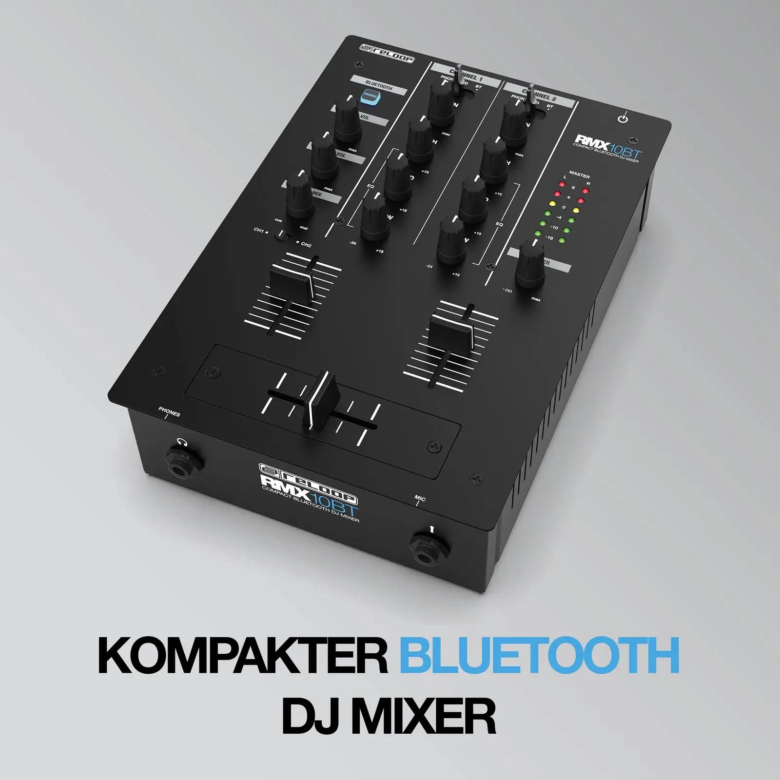 Reloop kahekanaliline Bluetooth DJ-mixer — kompaktne ja – pilt 8