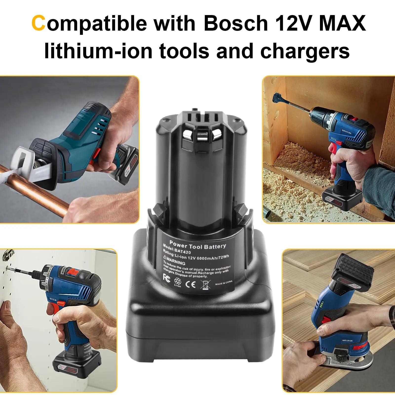 Labtec vastupidav 12V 6.0 Ah aku – sobib Boschile – pilt 7