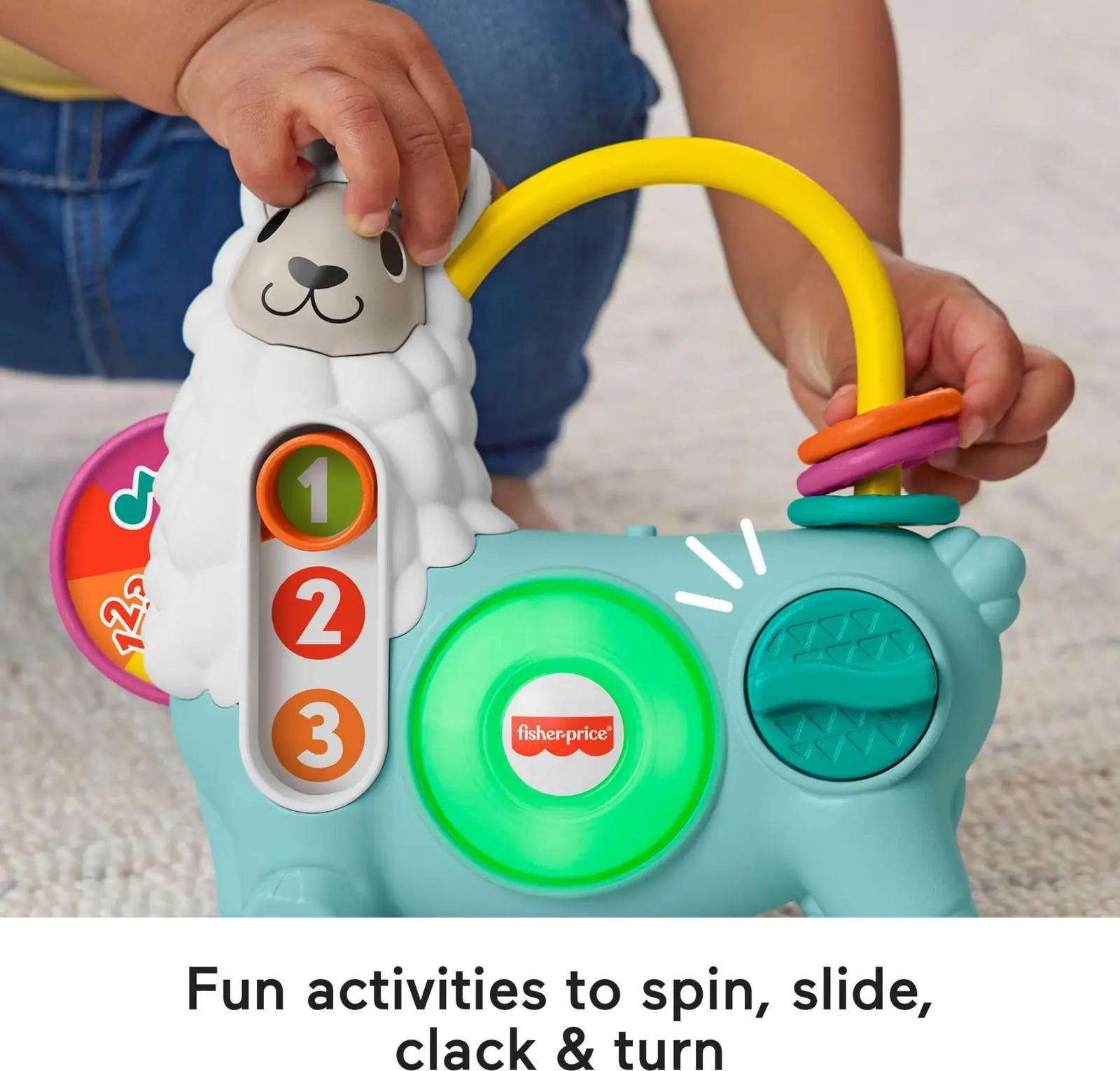 Fisher-Price lõbus plastikust muusikaline ripats Charm lastele – pakend ja tarvikud