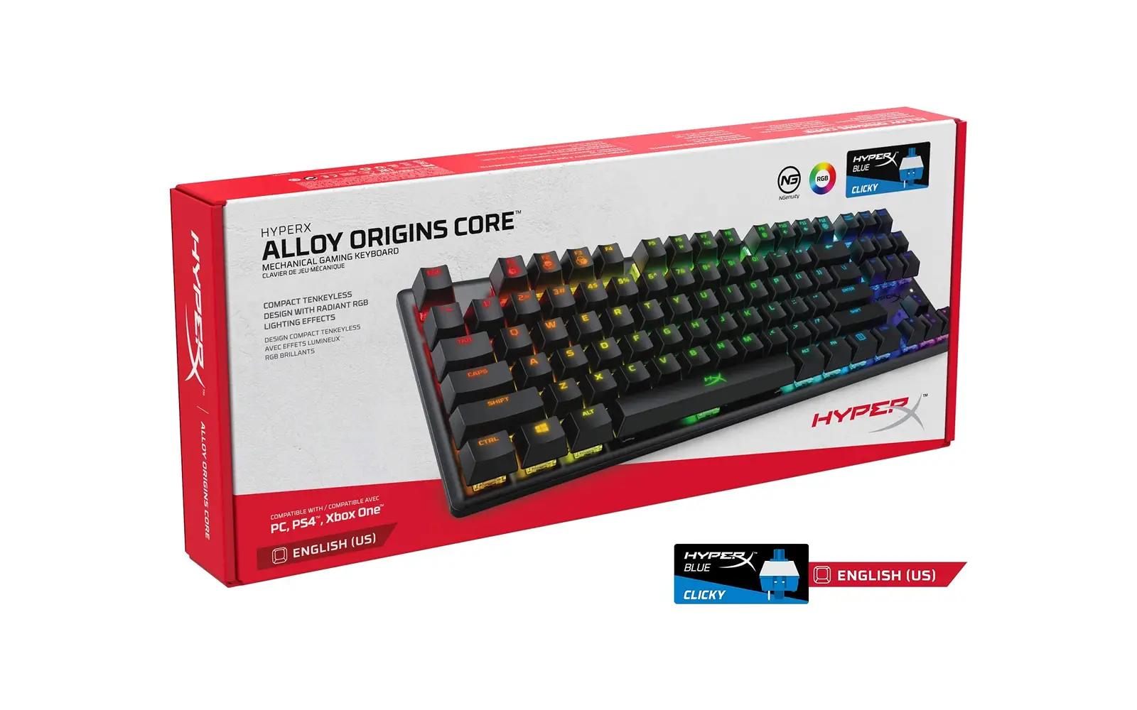 HyperX metallist kompaktne mänguklaviatuur – tugev ja täpne – pilt 8