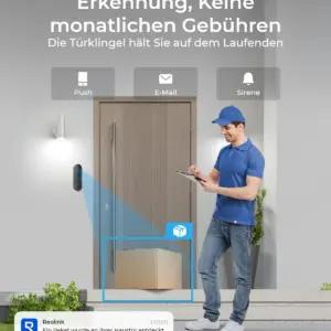 Reolink Reolink Video Doorbell (Battery) videotudrukid – detailne lähivaade