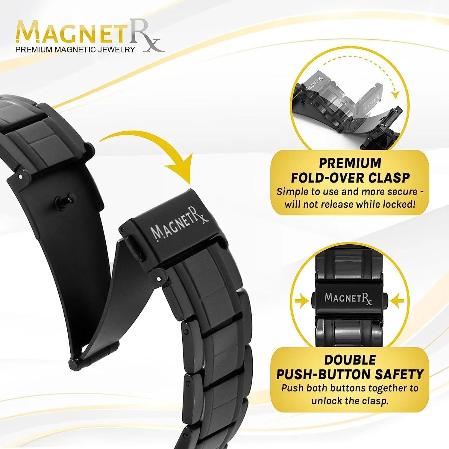 MagnetRX titaanist magnetarmband – vastupidav ja stiilne – kasutusnäide