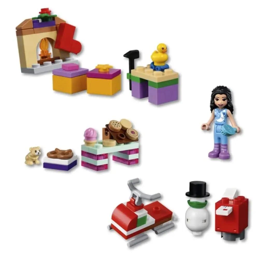 LEGO Friends advendikalender 24 päeva loovust ja mängu – kasutusnäide