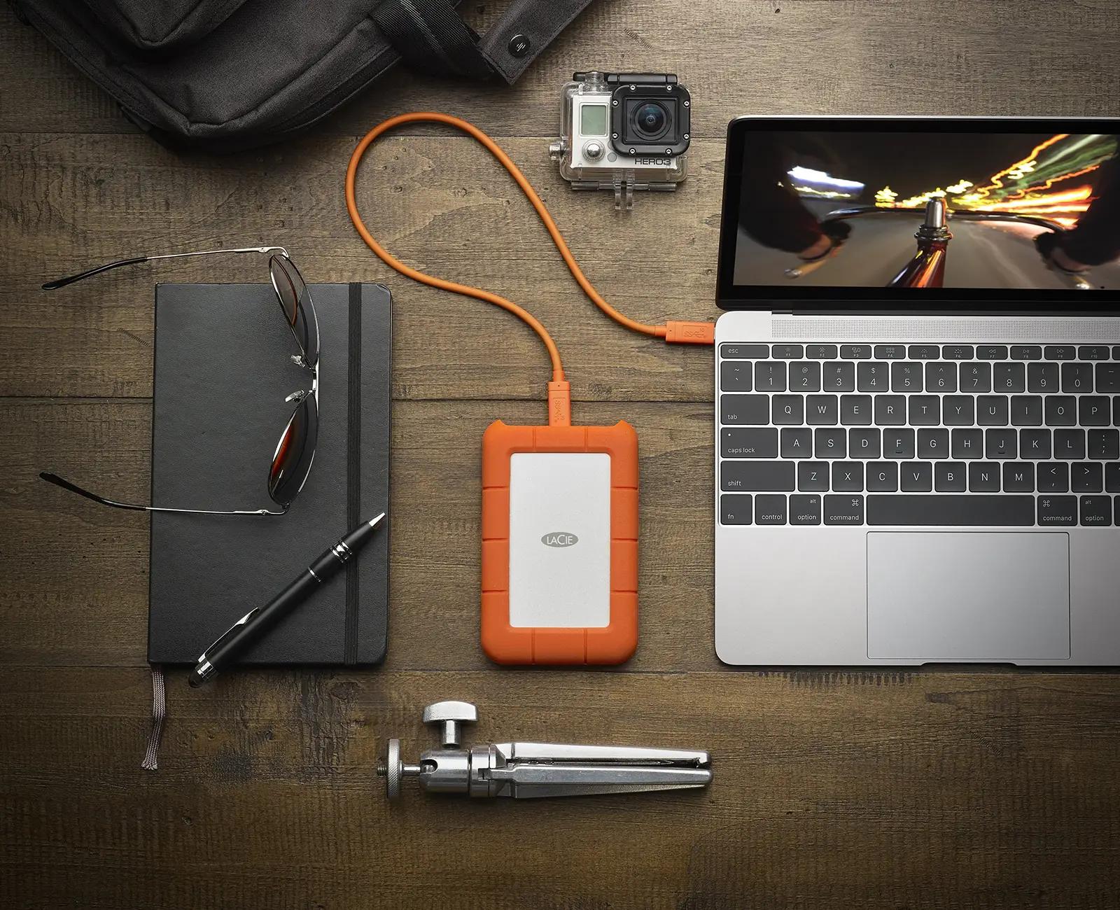 LaCie Rugged 4TB vastupidav väline kõvaketas — ideaalne – kasutusnäide