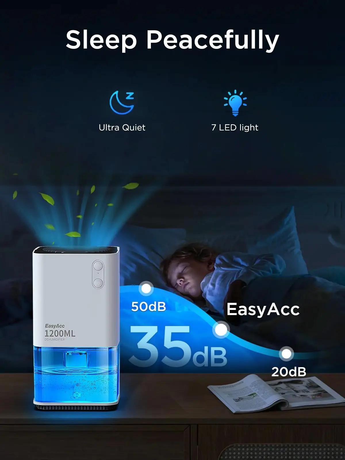 EasyAcc väike vaikne õhukuivati 1200ml – energiasäästlik – pilt 6