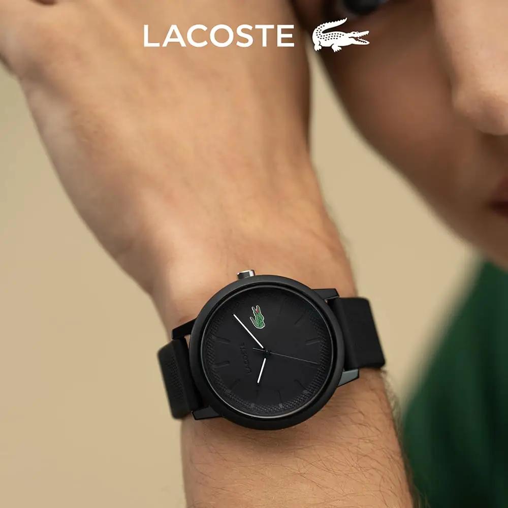 Lacoste must silikooniga meeste käekell — vastupidav disain – lisavaade
