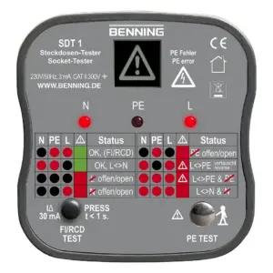BENNING 020053 pinge- ja voolutesterid – detailne lähivaade