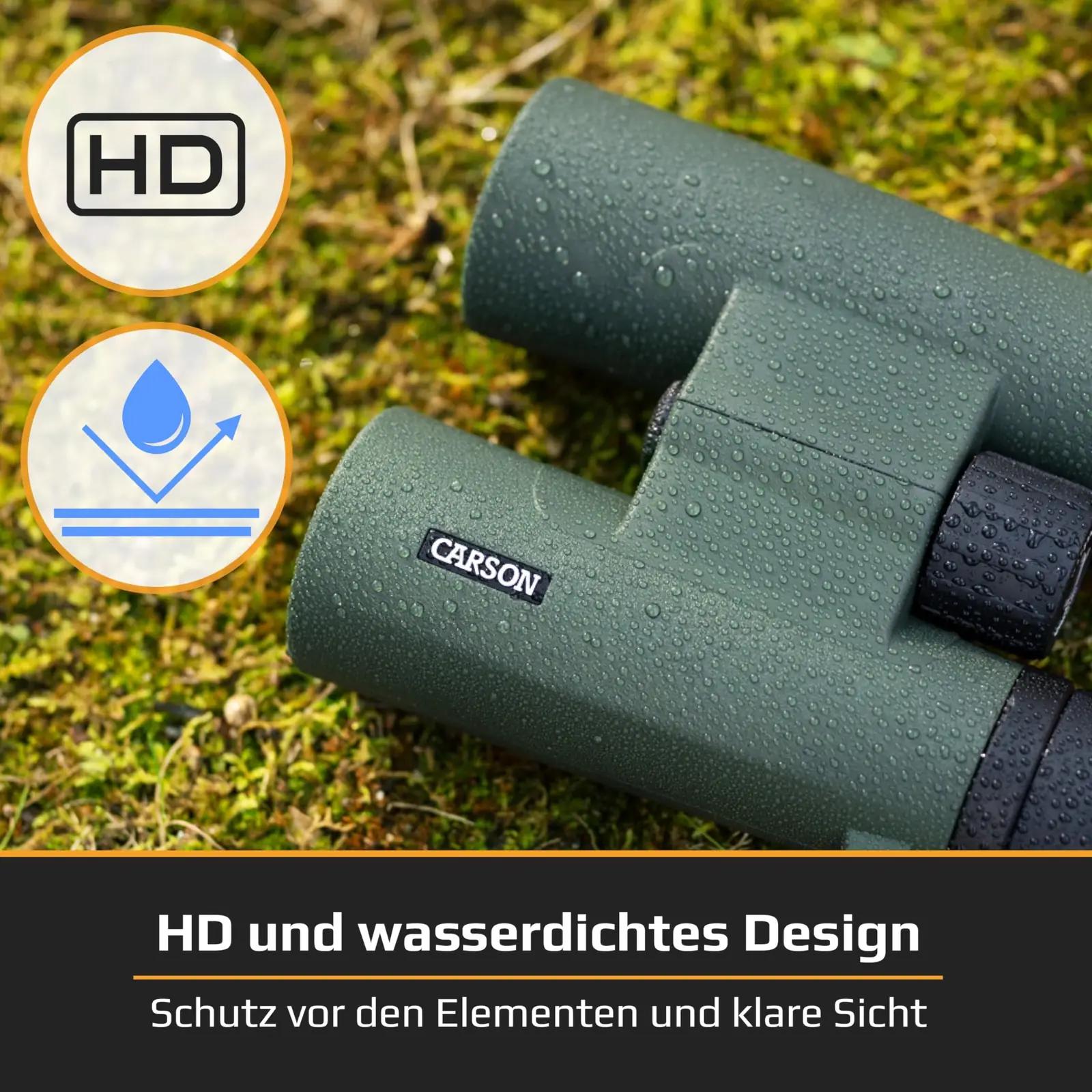 CARSON vastupidav 10×42 binokkel – selge vaade looduses – pilt 6