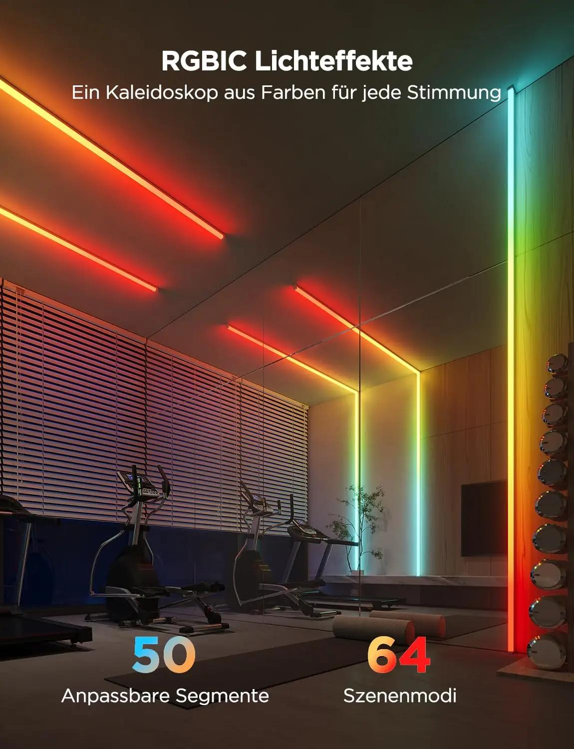 Govee LED-riba 5 m profiiliga — RGBIC valgustus koduõhustiku – lisavaade