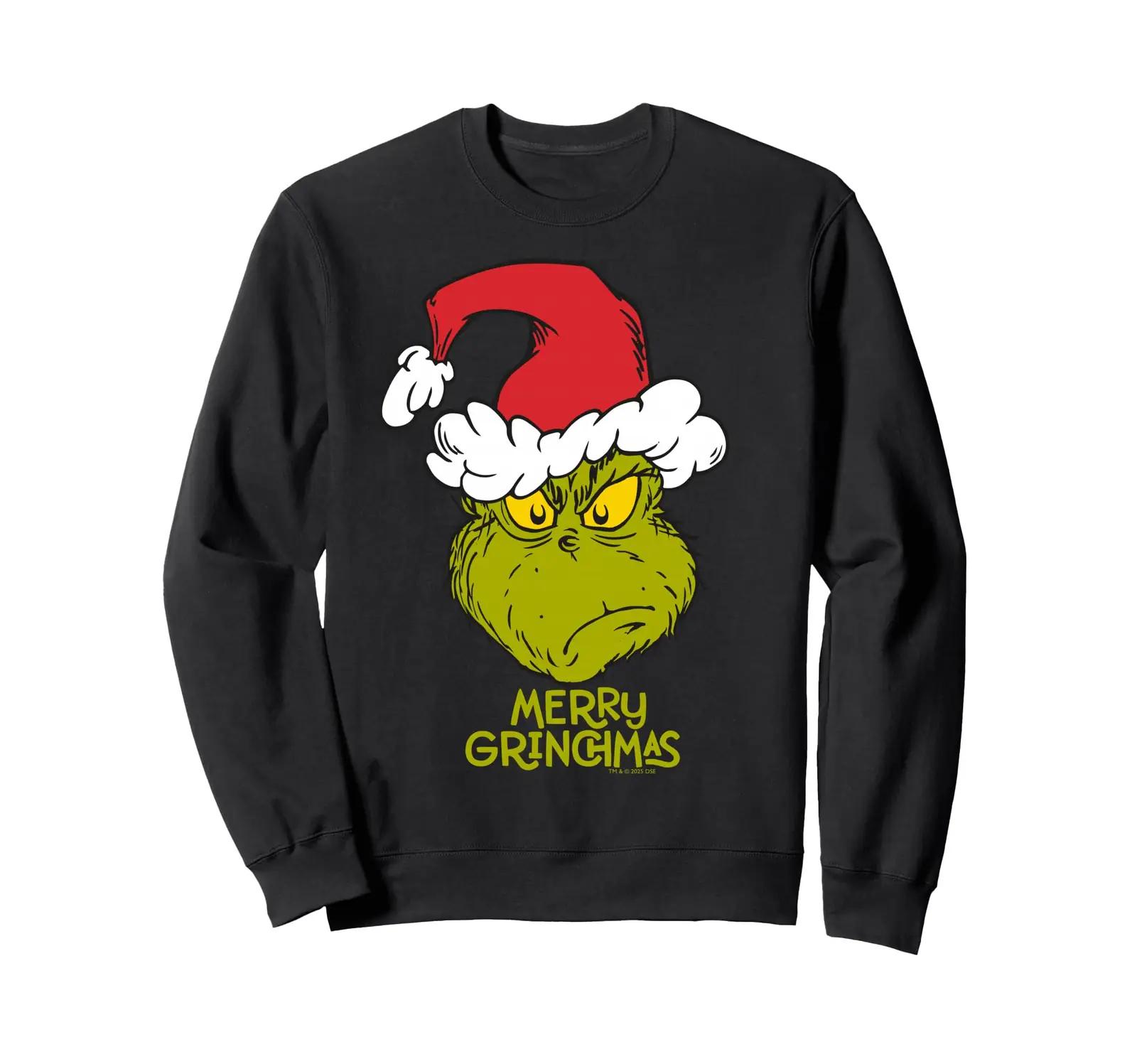 Dr. Seuss pehme fliisist pidulik dressipluus – Grinch stiil