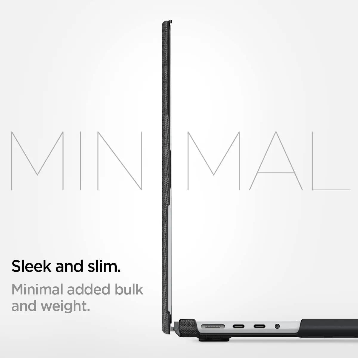 Spigen kaitsev Urban Fit ümbris MacBook Pro 14″ – lisavaade