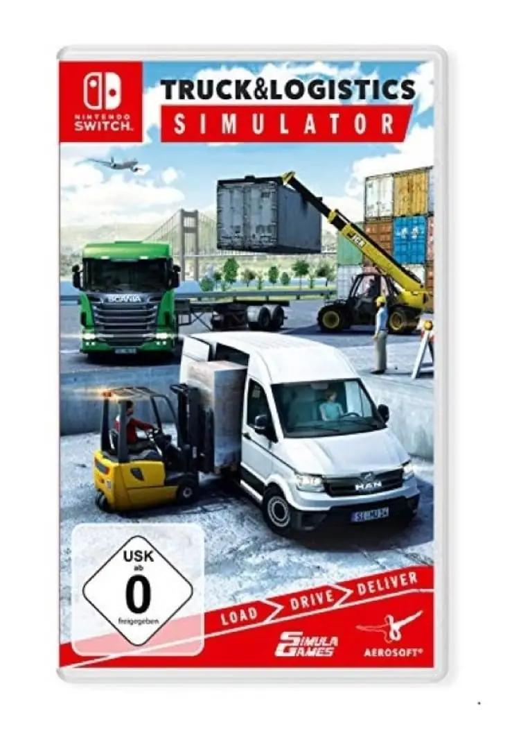 Aerosoft simulatsioonimäng Switchile — realistlik veoki juhtimine