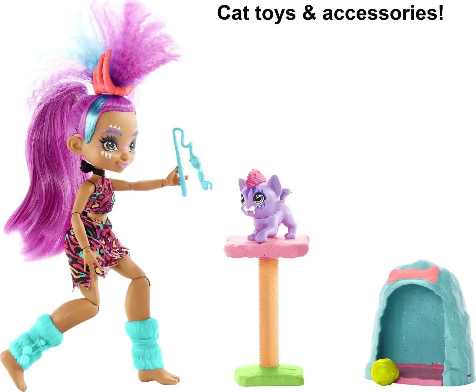 Mattel Cave Club nukumäng komplekt – seiklus ja mänguriistad – pakend ja tarvikud