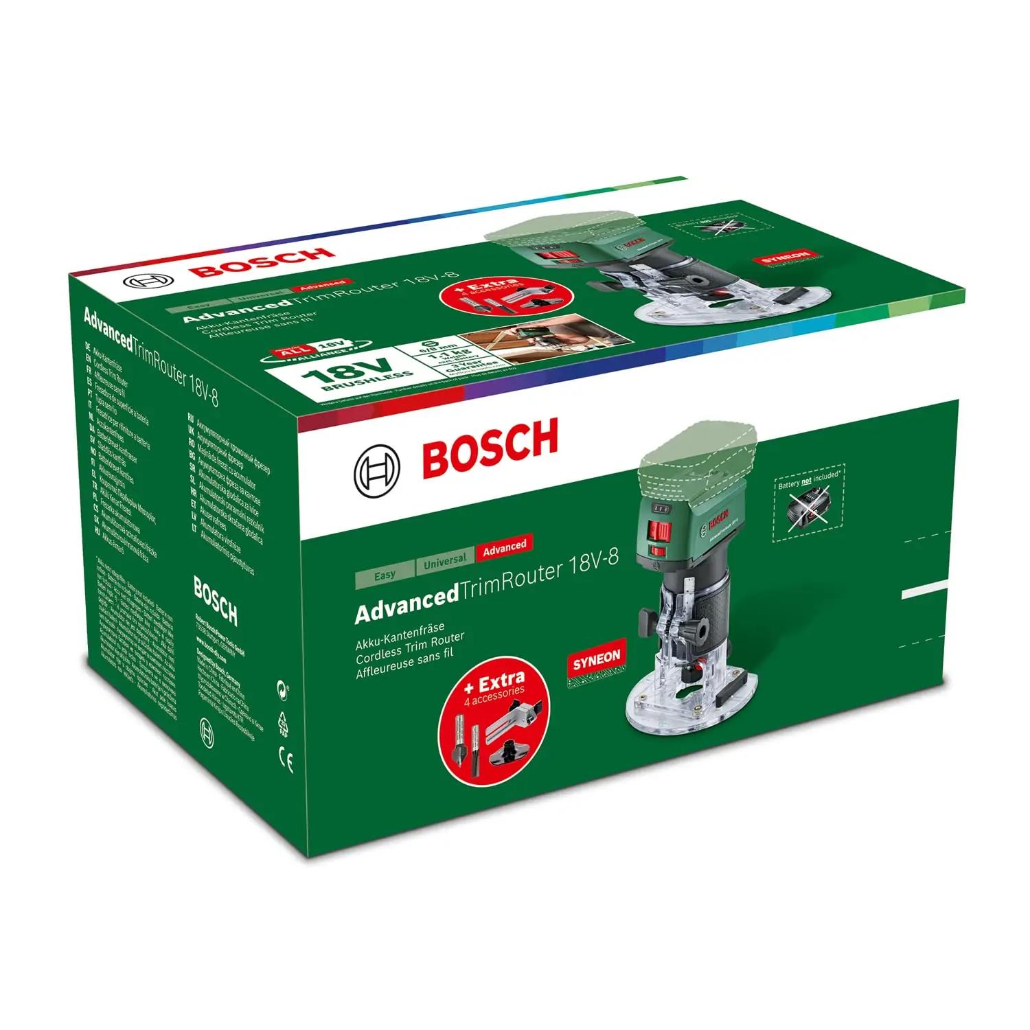 Bosch AdvancedTrimRouter 18V – tugev metallist servafrees – pilt 8