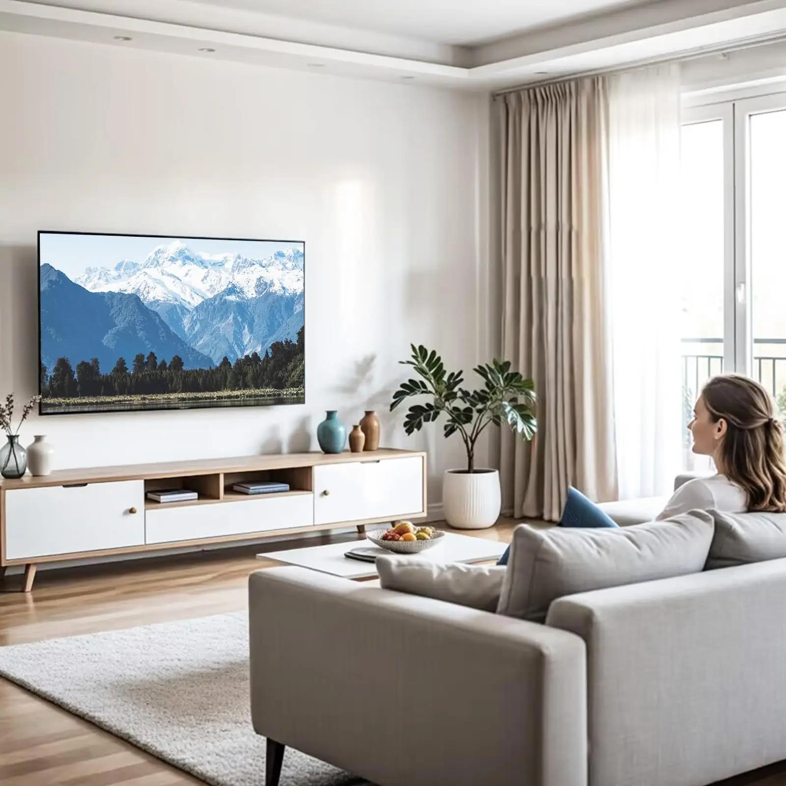 PUTORSEN õhuke metallist TV-seinakinnitus 43–85″ – pilt 9