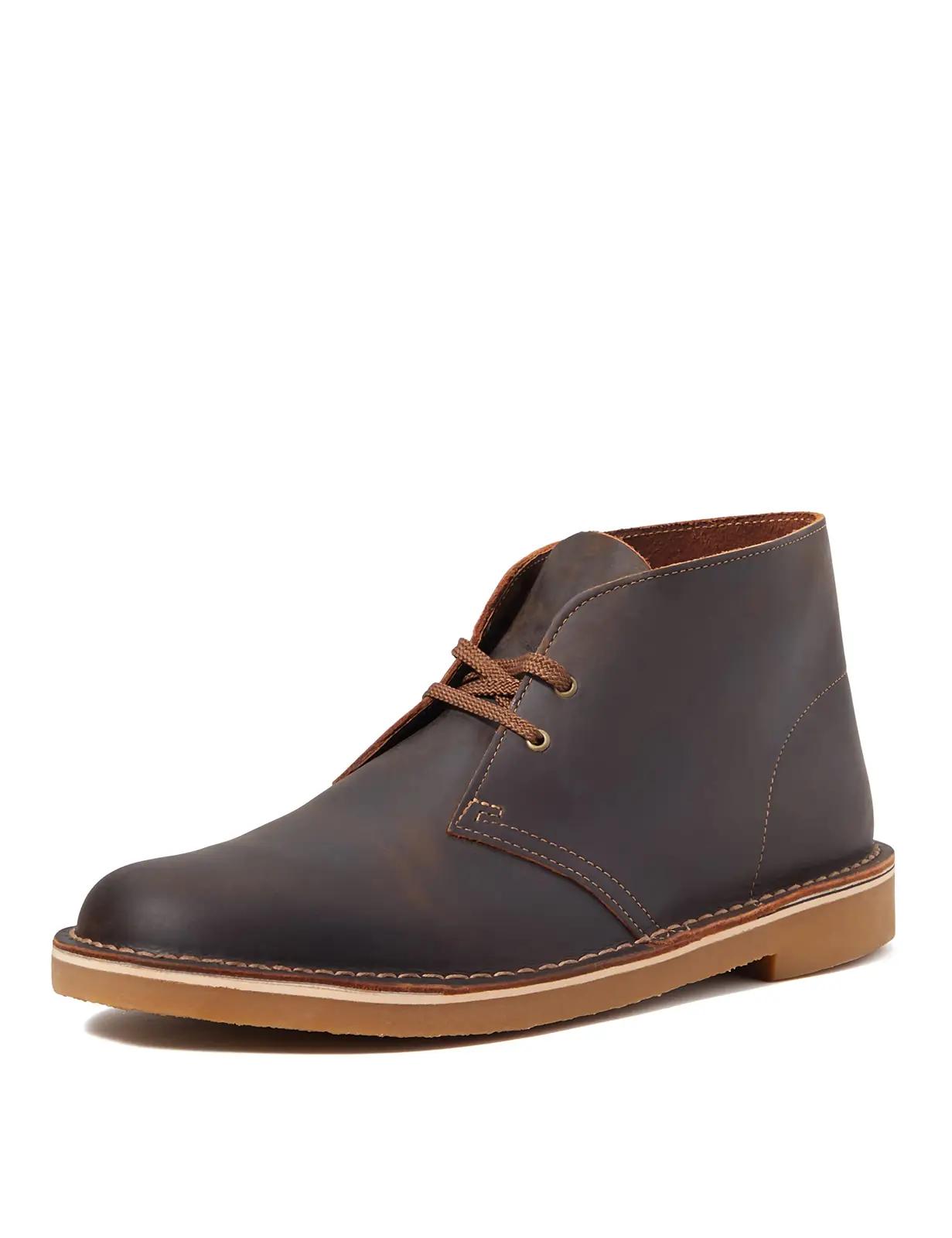 Clarks nahast Chukka-saapad beeswax — mugav ja vastupidav