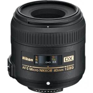 Nikon NIKKOR 40mm f/2.8G AF-S DX Micro - 2200 peegelkaamera objektiivid