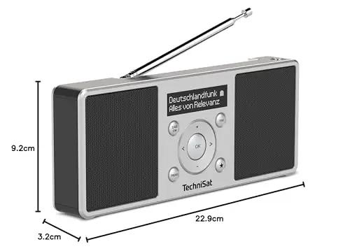 TechniSat puhas plastikust kaasaskantav DAB-raadio — aku ja – pilt 9