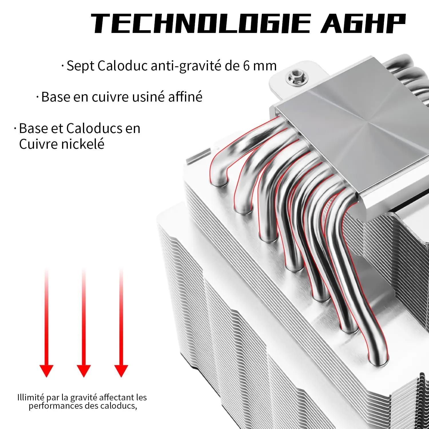 THERMALRIGHT õhujahuti Phantom Spirit 120 SE – vaikne alumiinium – lisavaade