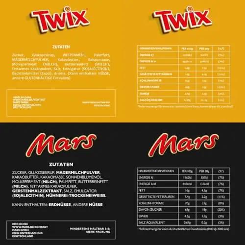 Mars šokolaadisortiment 3 kg – ideaalne kingitus ja jagamiseks – detailne vaade