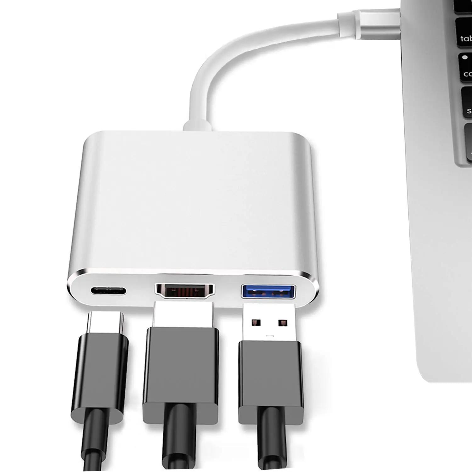 YMY kvaliteetne terasest USB-C HDMI adapter – pilt 9