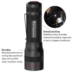 Ledlenser P7 SE taskulambid – detailne lähivaade