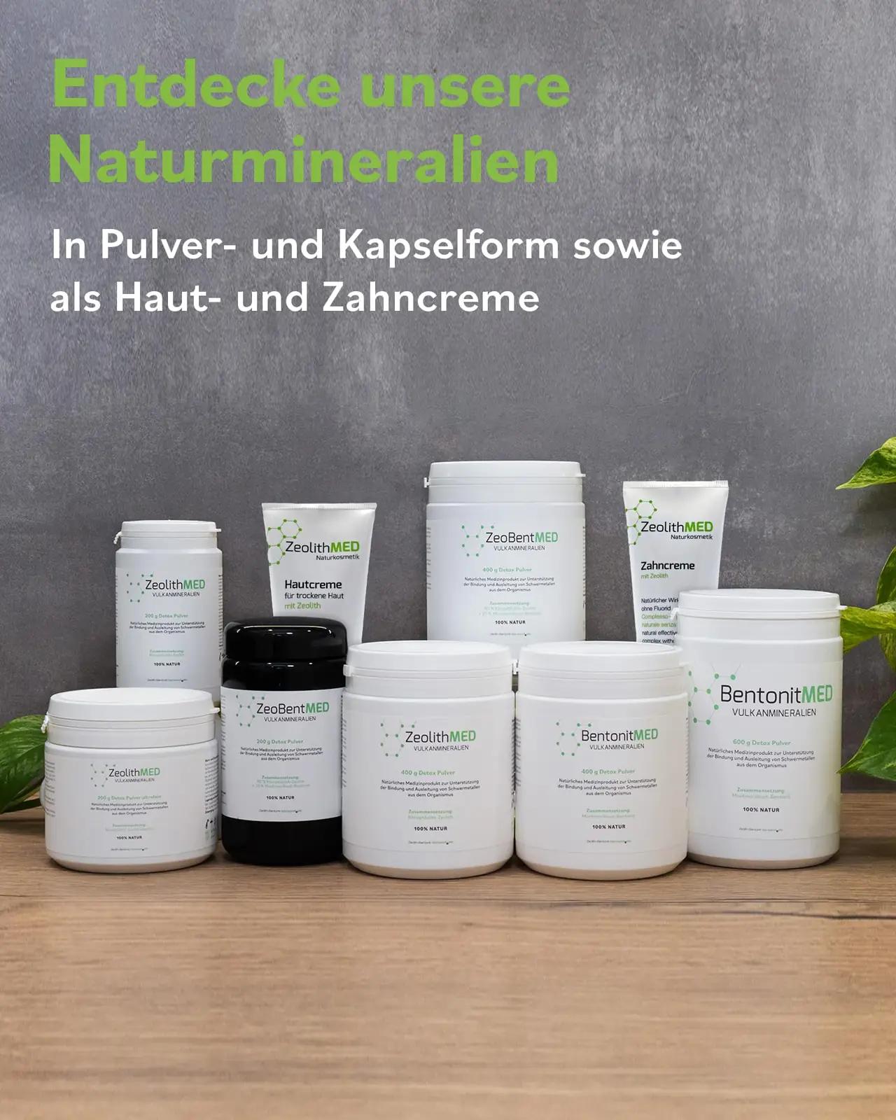 ZeolithMED Vulkanmineralien 100% zeoliit – pilt 6