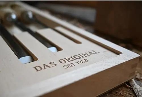 KIRSCHEN puidutöötlemise meistrikomplekt – 6 teraga stechbeitel – pilt 6