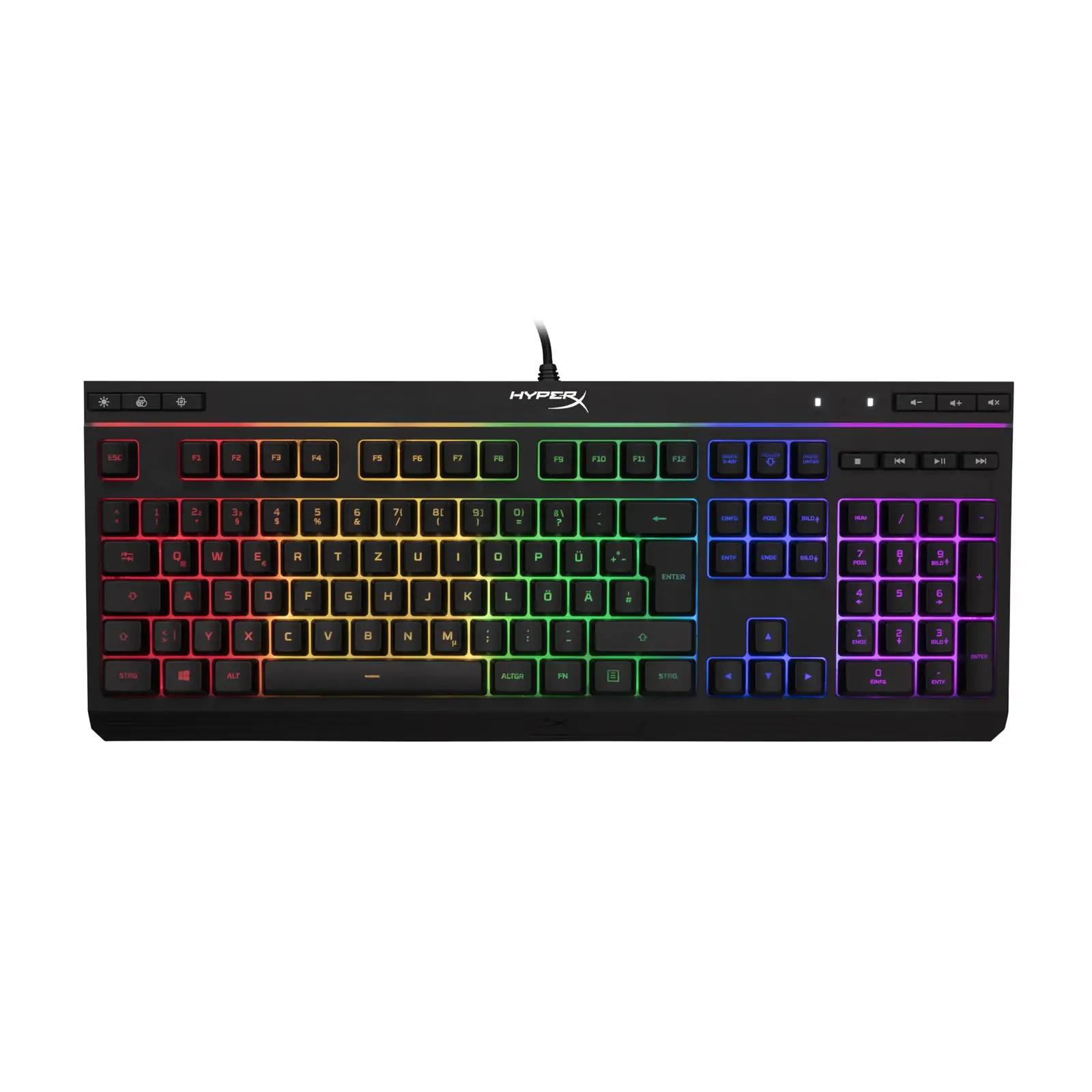 HyperX mugav membraantastatuur RGB valgusega kui kingitus