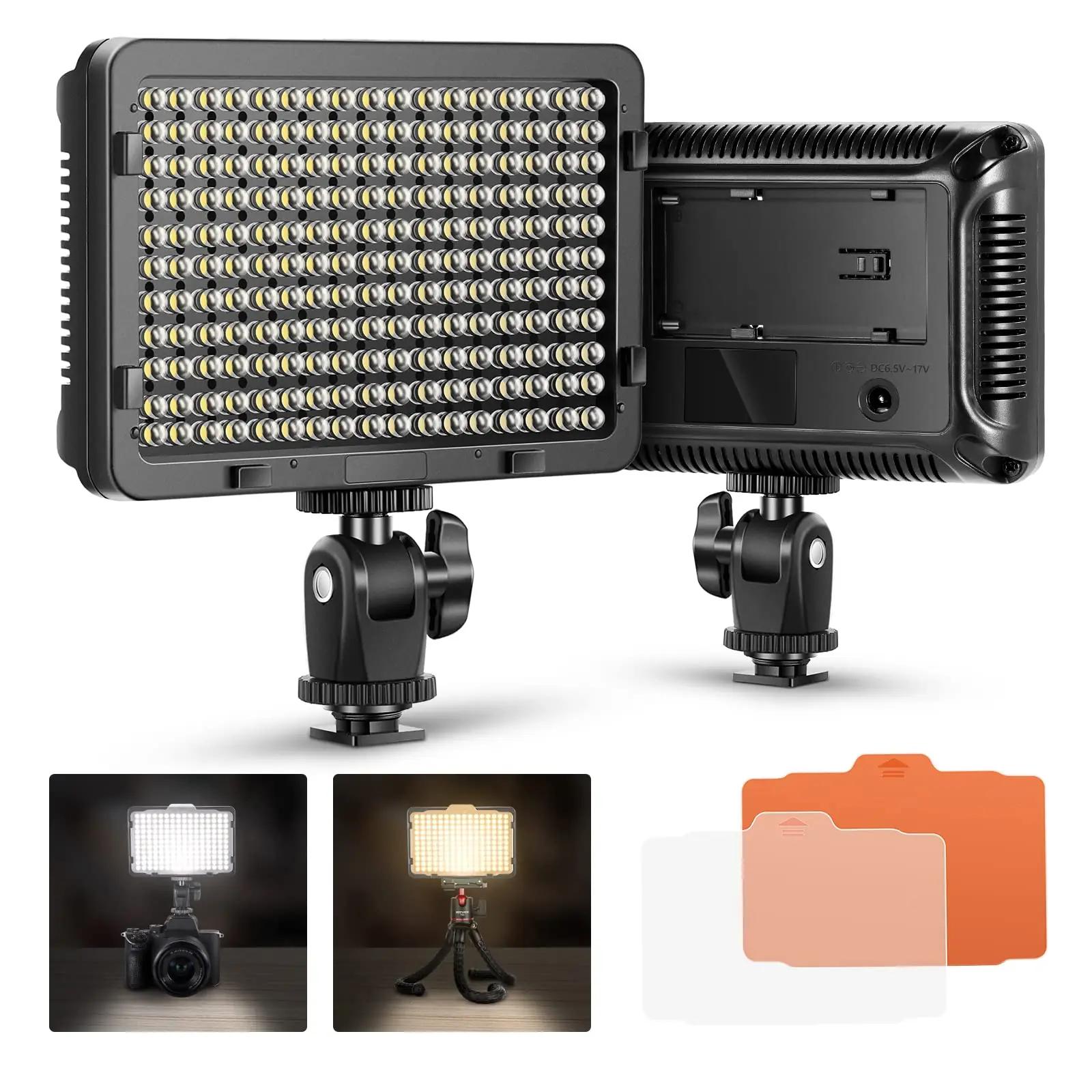 NEEWER kerge 176 LED paneel 5600K – kompaktne stuudiovalgus