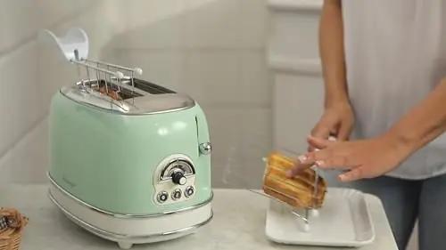 Ariete retro rohelise korpusega röster — roostevaba ja stiilne – pilt 11