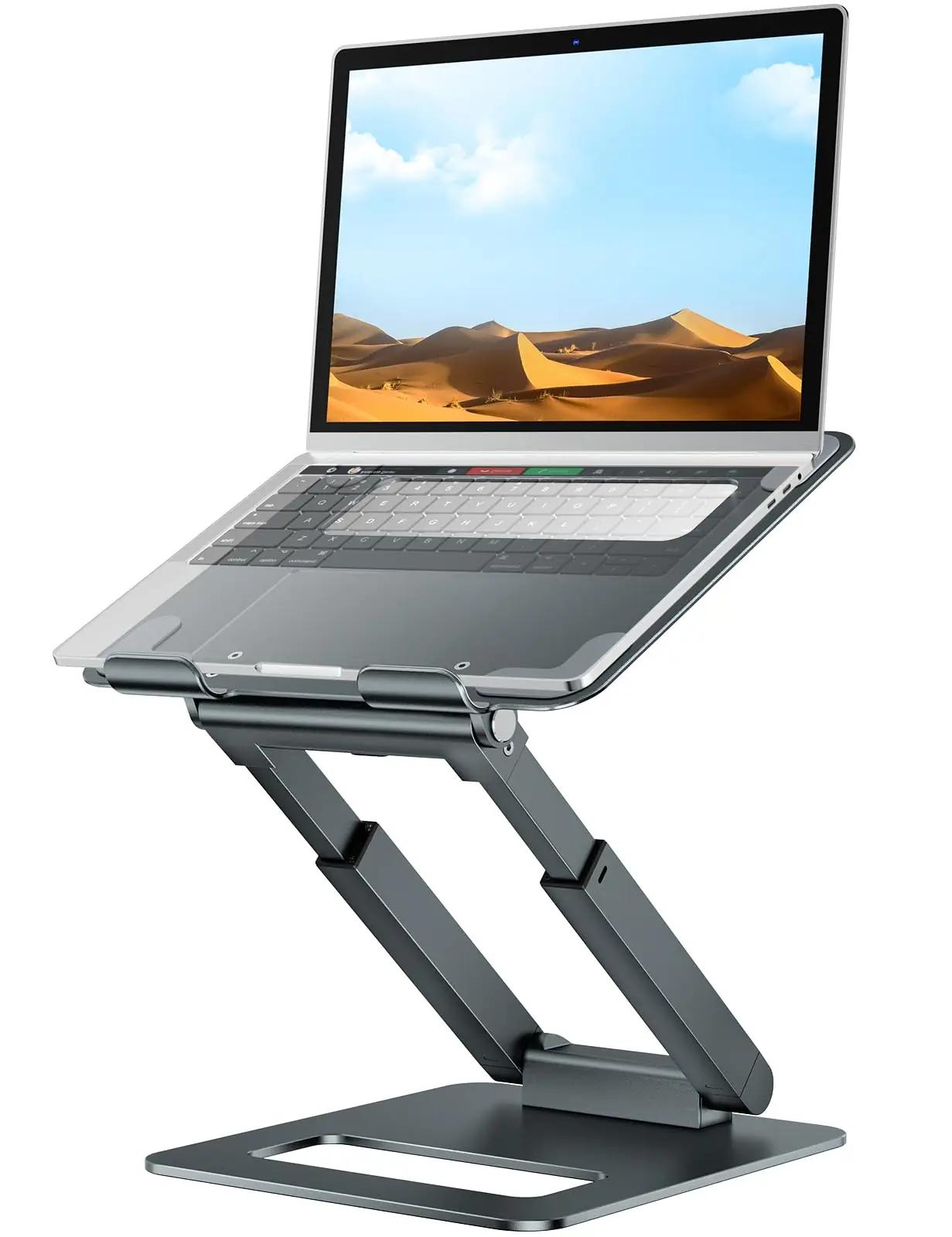 tounee ergonoomiline metallist sülearvuti-alus lauale —