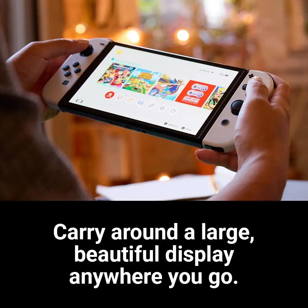 Nintendo OLED-konsool valge — tark investeering mängimiseks – pilt 9