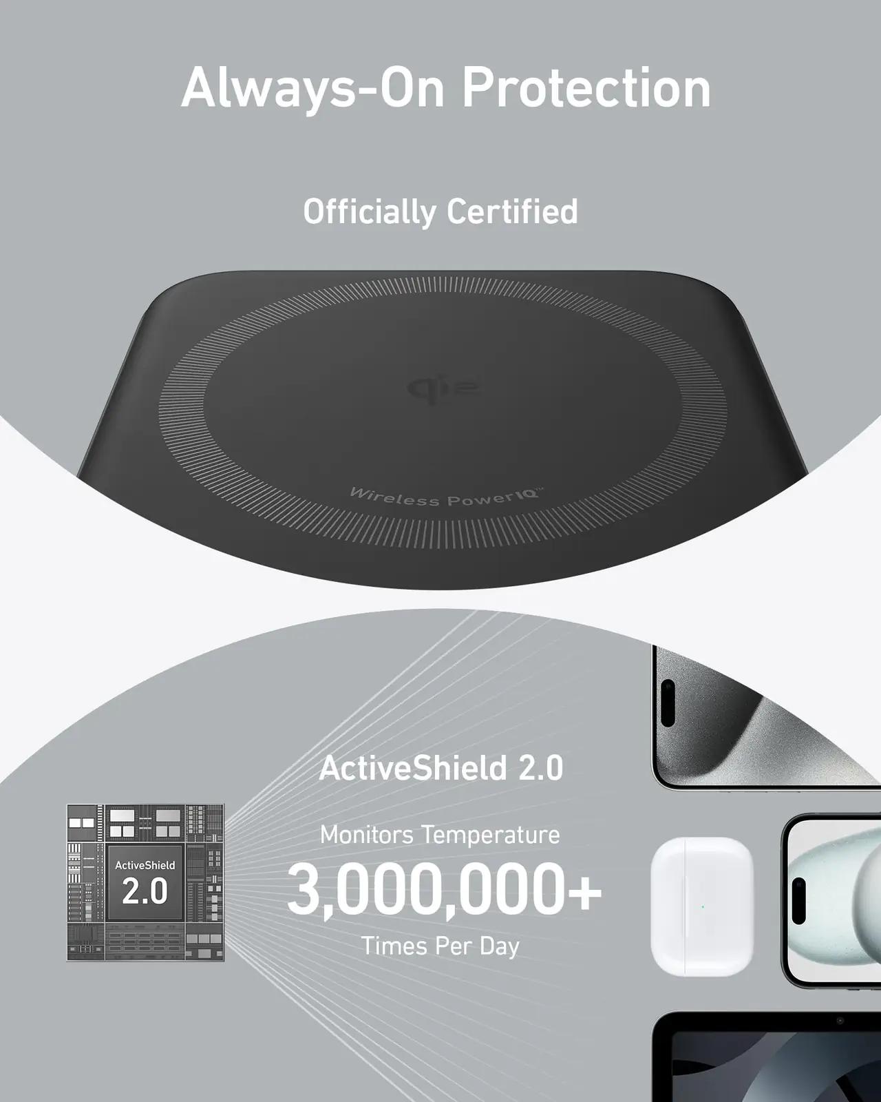 Anker magnetiline MagGo powerbank 10 000 mAh – kiire laadimine – pilt 6